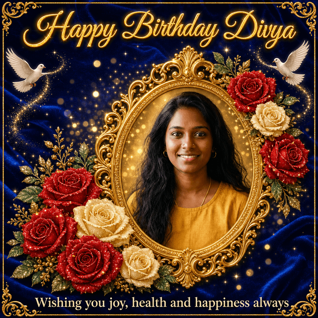 Birthday Glitter Card Generator