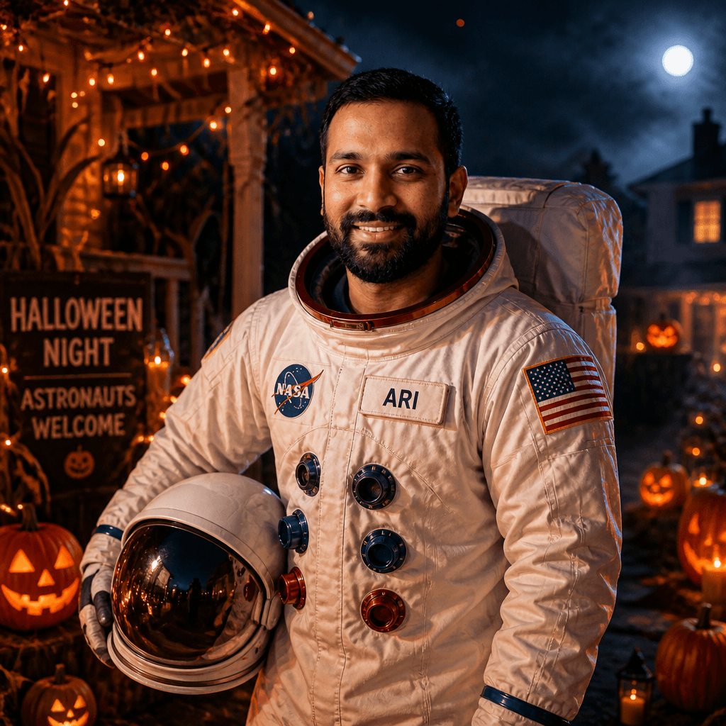 AI Halloween Costume Previewer