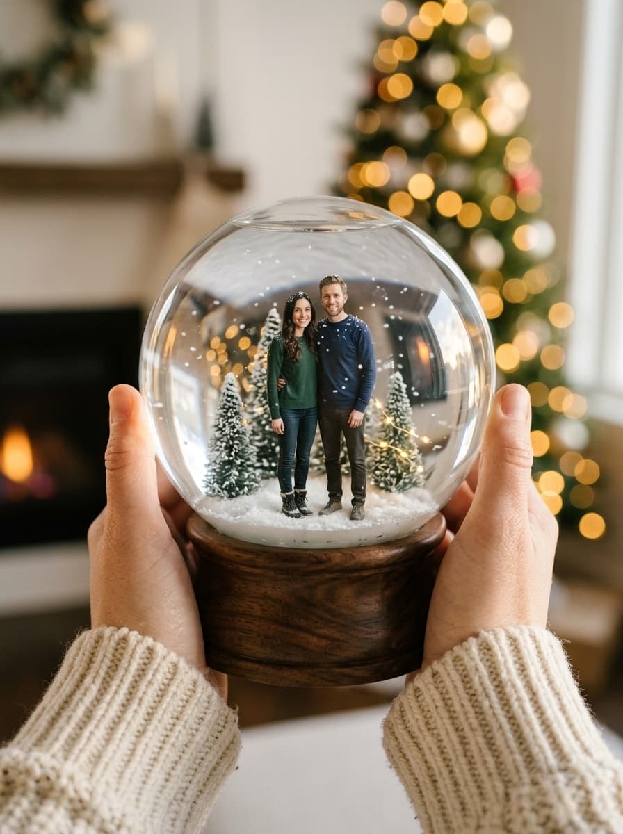 AI Snow Globe Generator