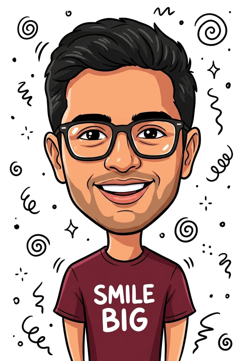 Funny Cartoon Caricature
