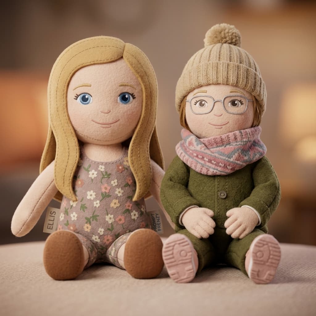 Plushie Soft Toy Prompt — Add Someone