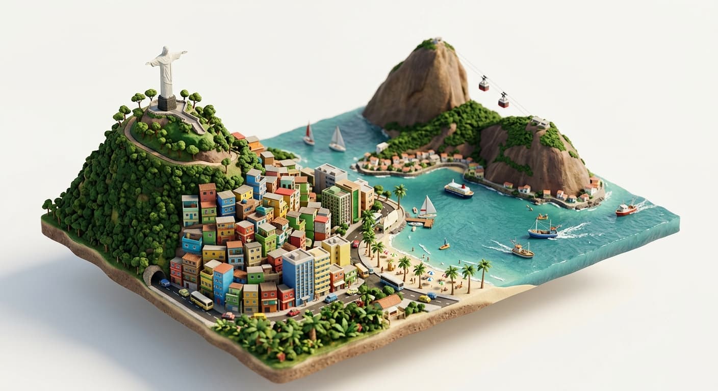 Miniature Country Diorama
