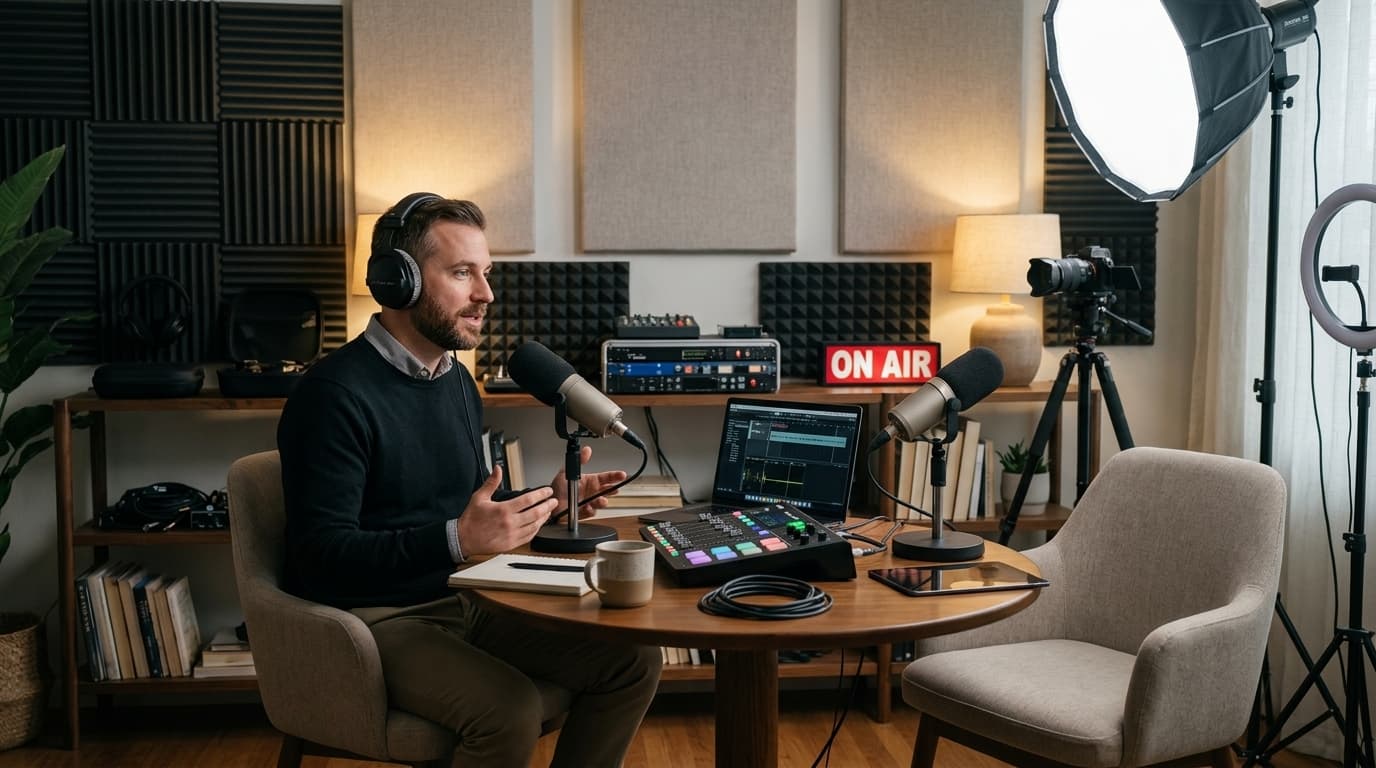 Podcast Studio Session