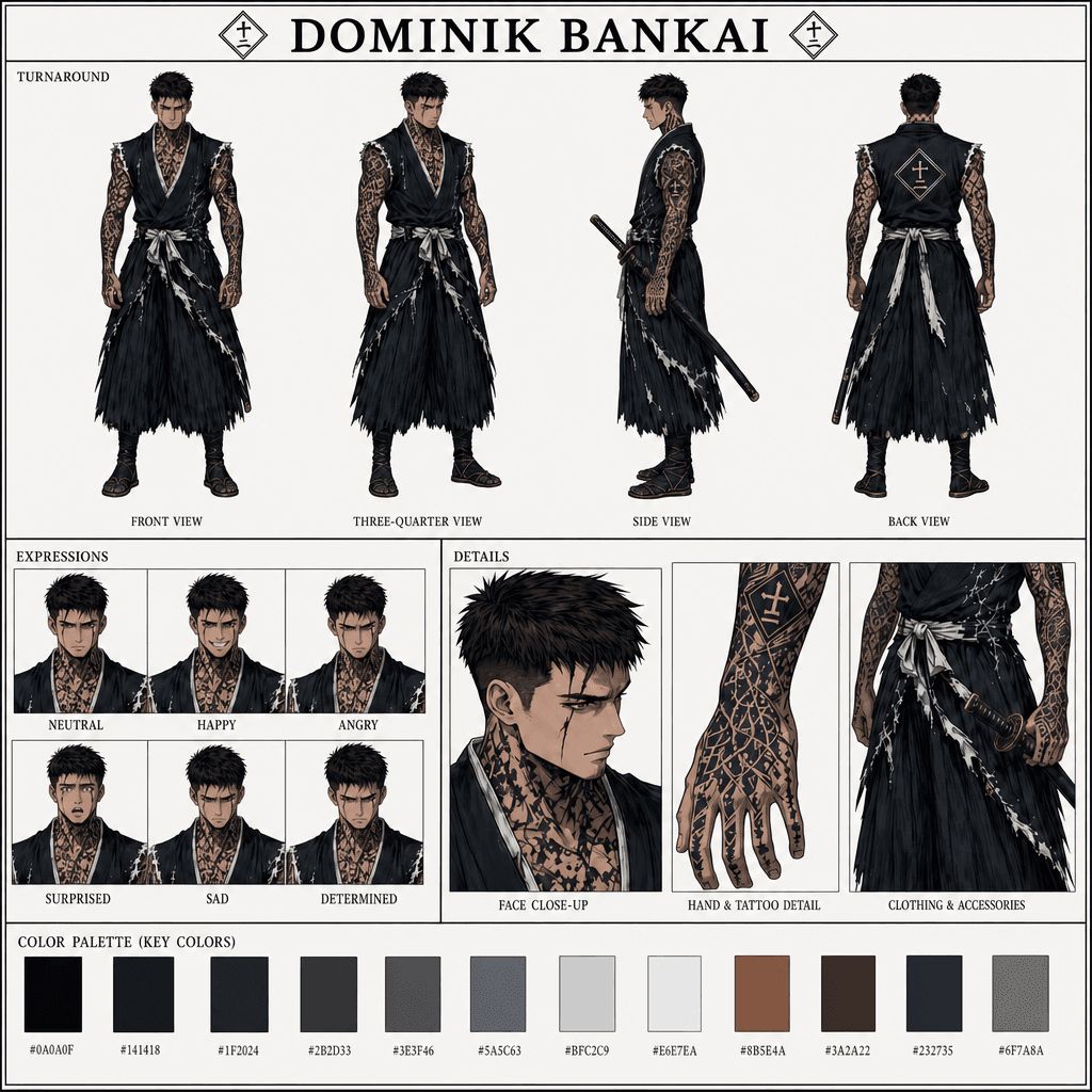 AI Character Sheet Prompt