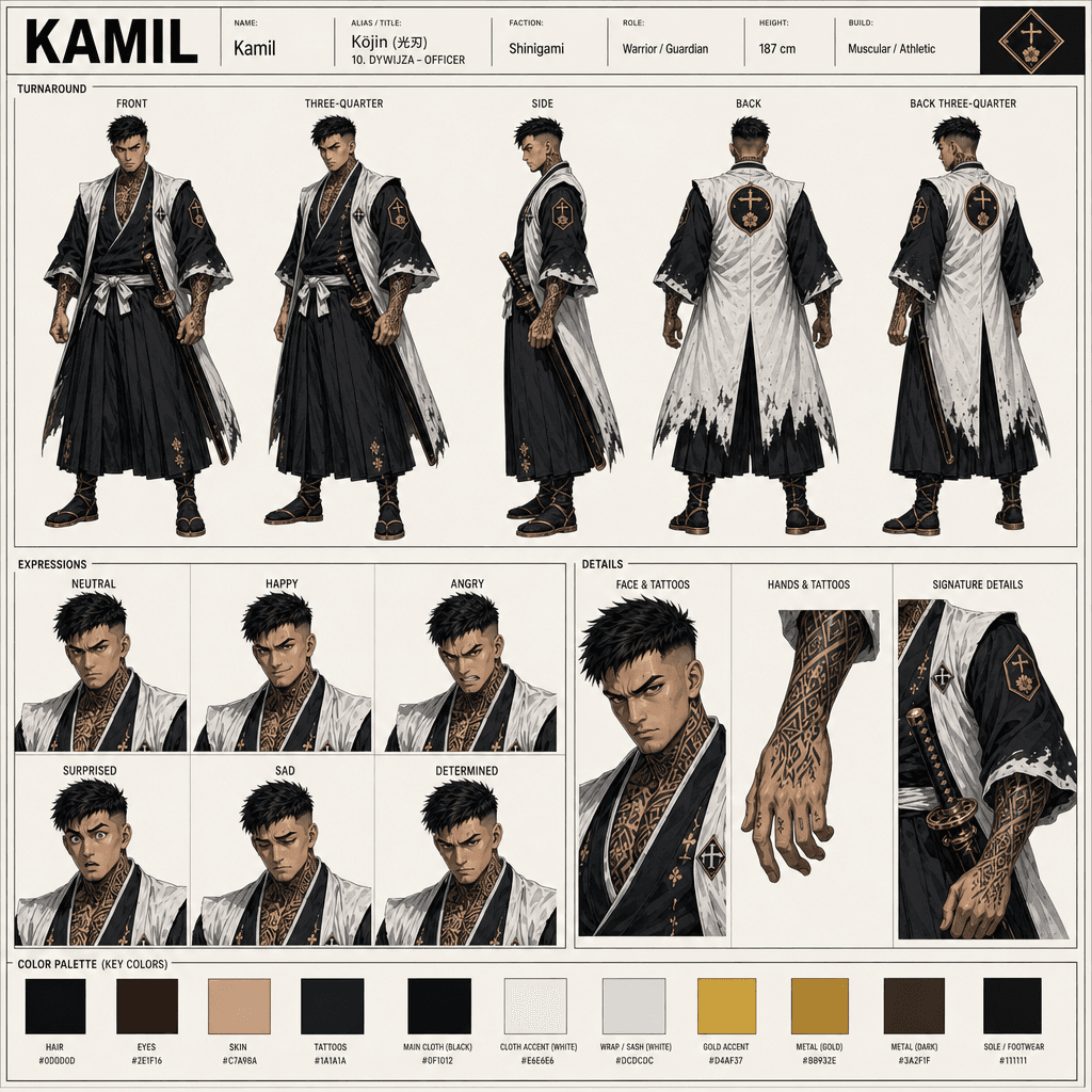 AI Character Sheet Prompt