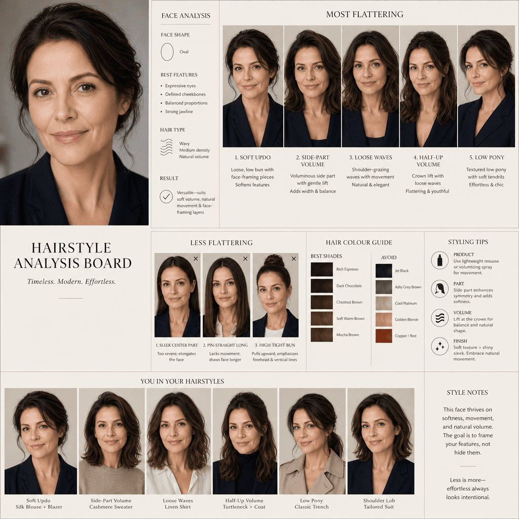 Hairstyle Analysis Board