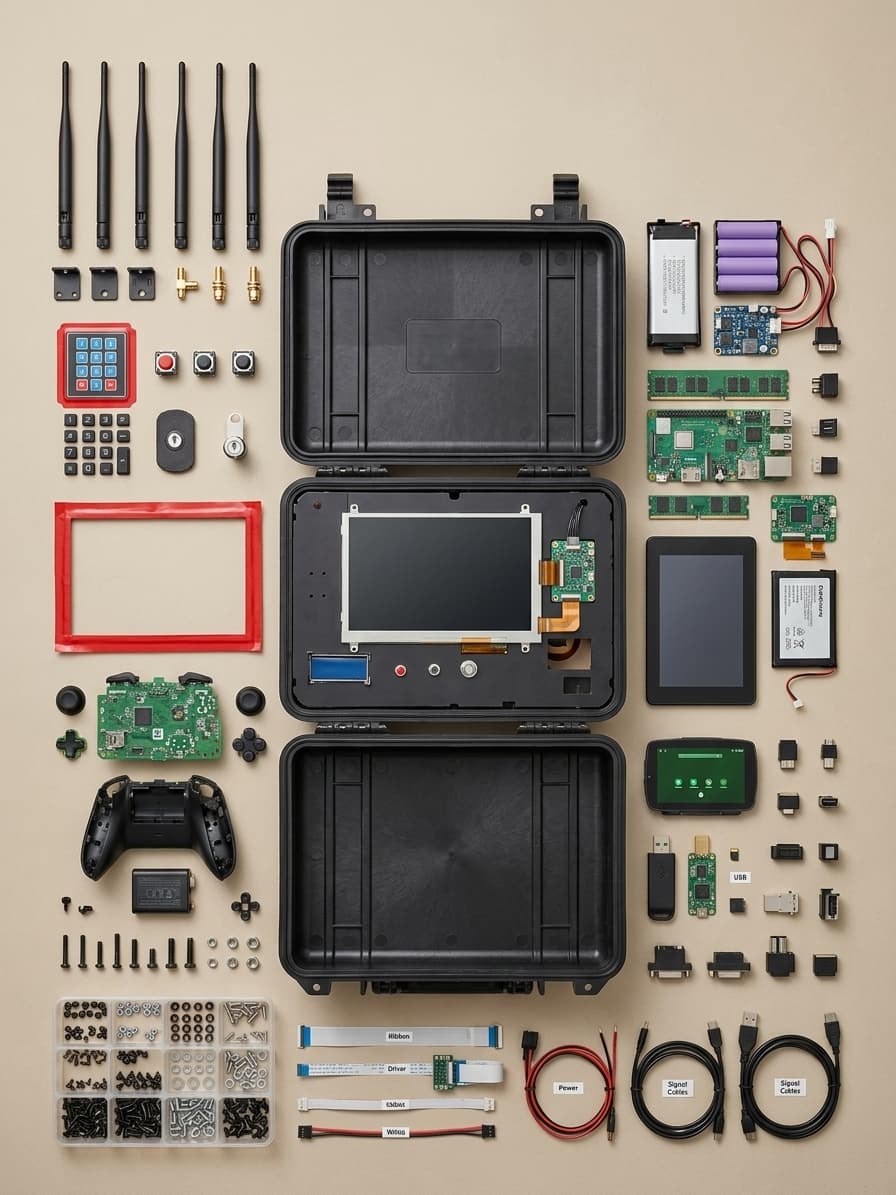 Product Teardown Exploded Photo