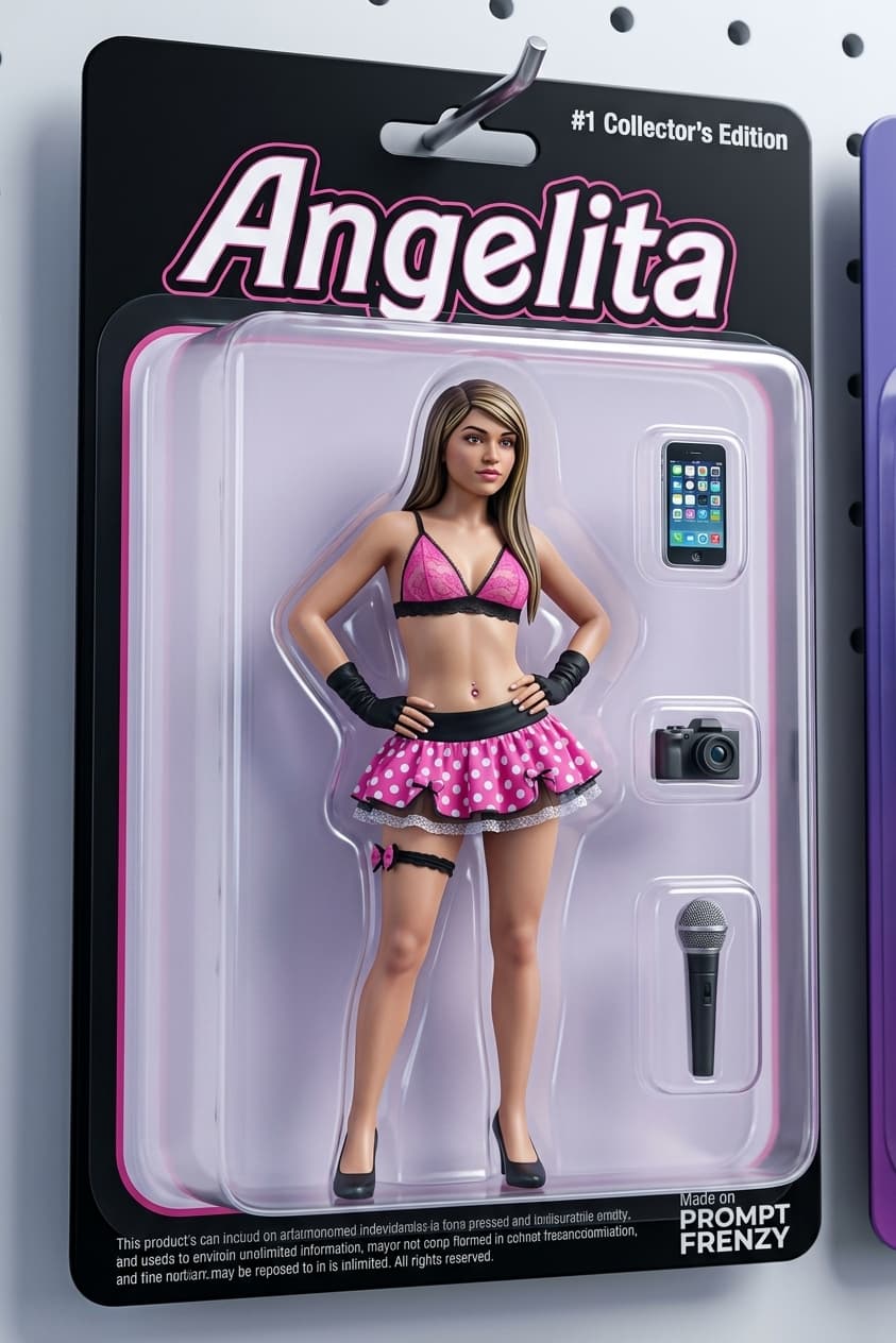 Action Figure in Blister Pack Prompt