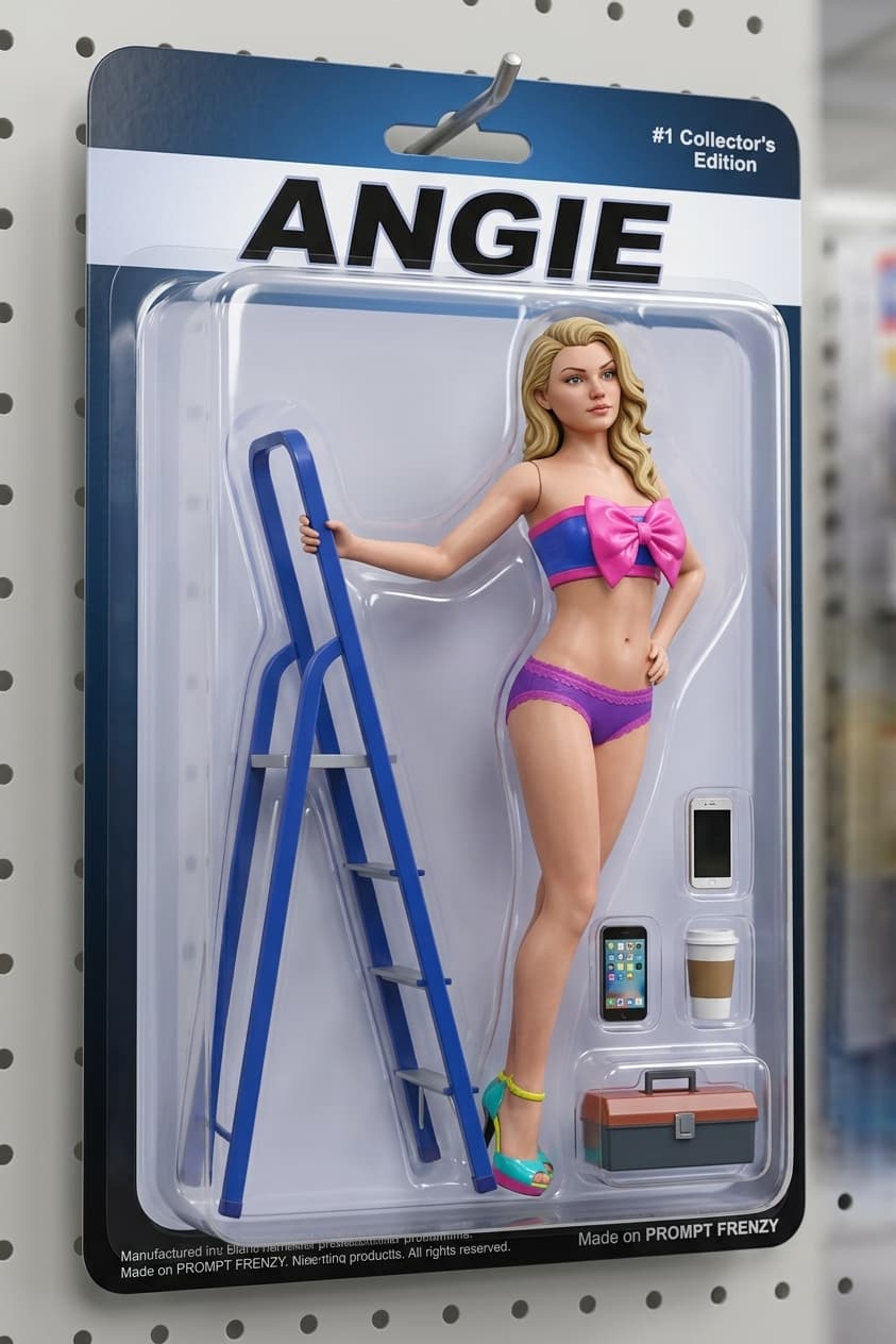 Action Figure in Blister Pack Prompt