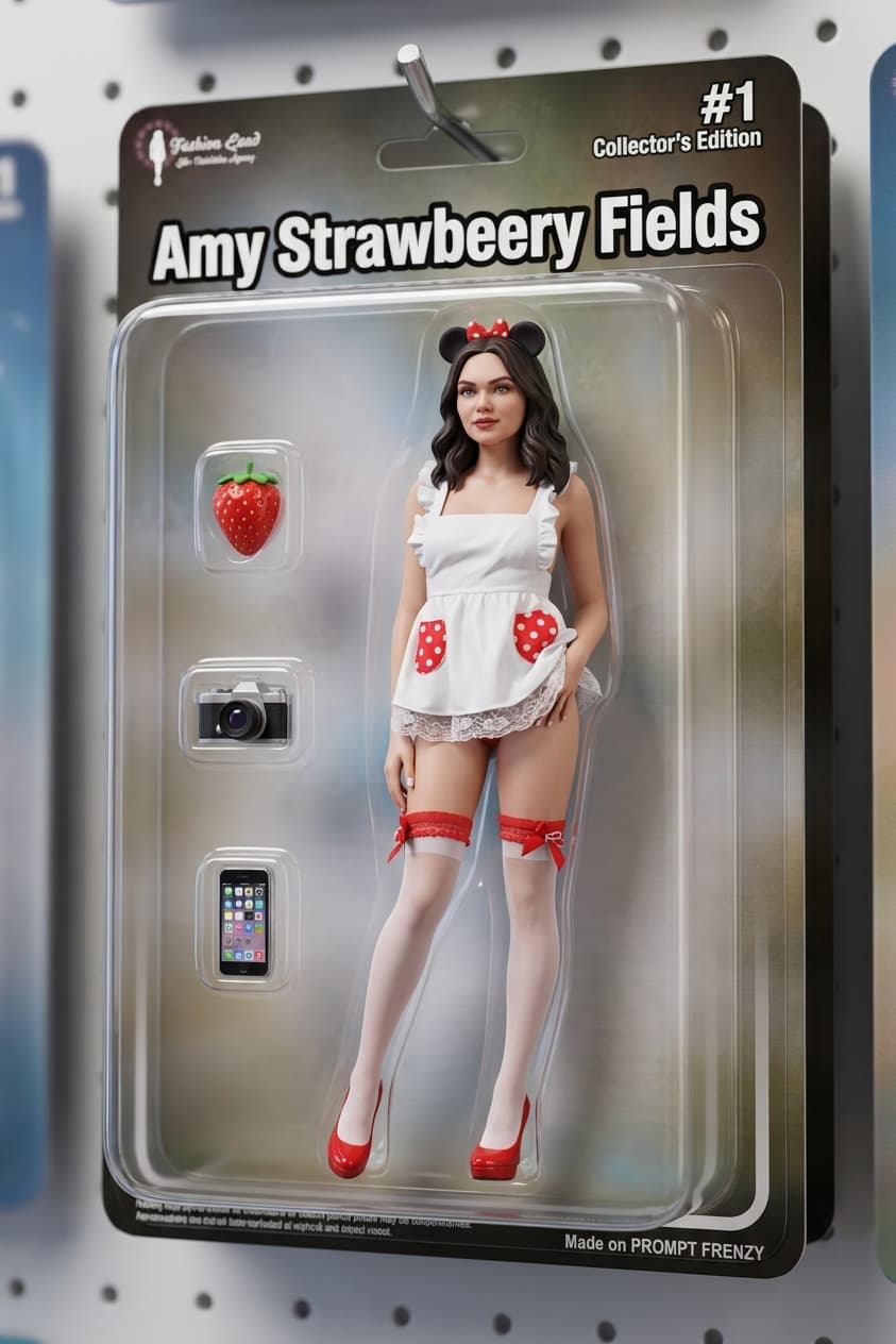Action Figure in Blister Pack Prompt