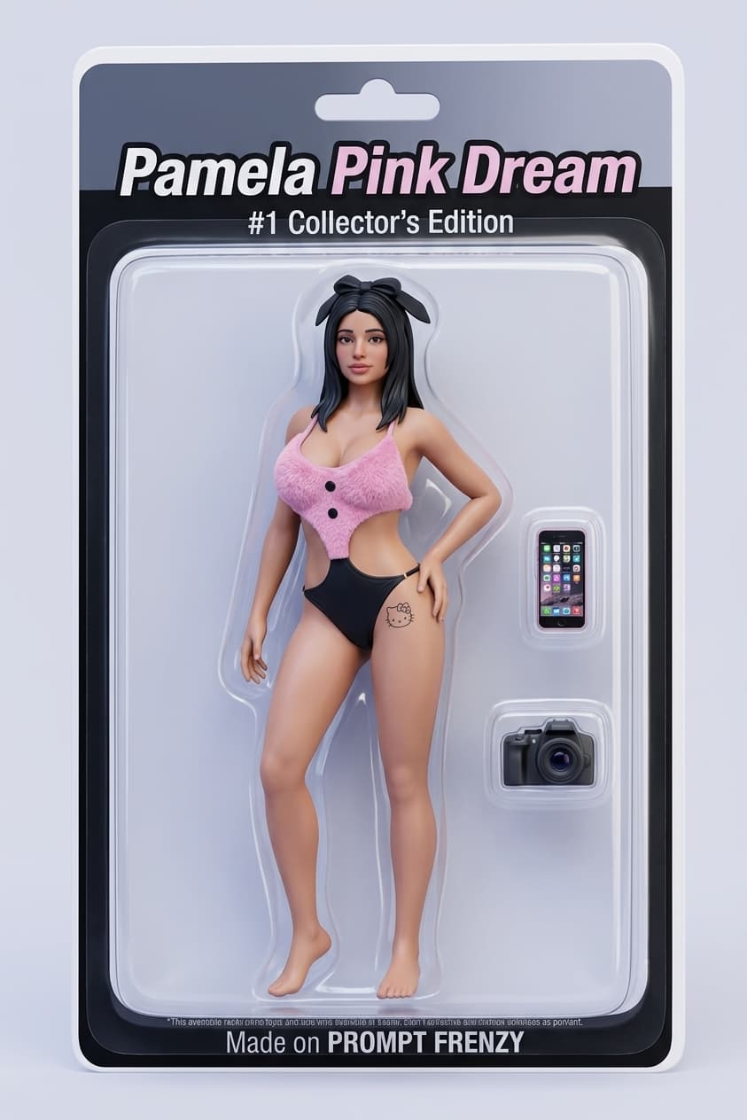 Action Figure in Blister Pack Prompt