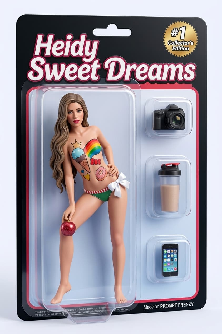 Action Figure in Blister Pack Prompt