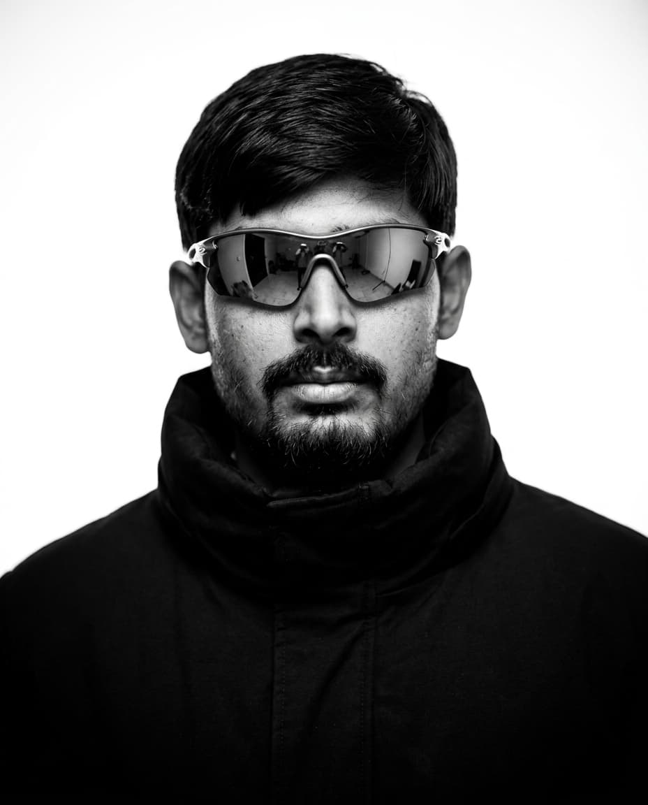 Avant-Garde Sportswear Portrait