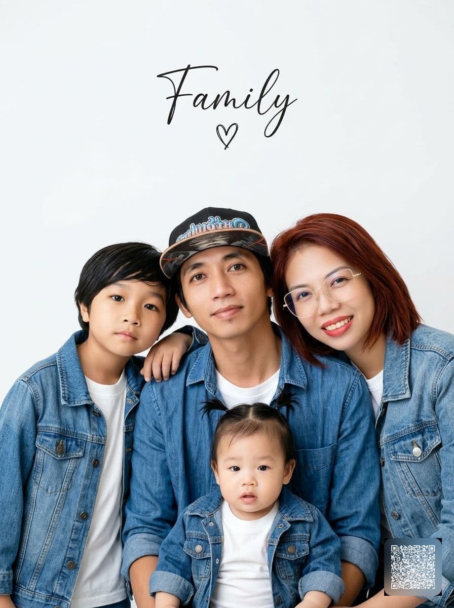 Family Studio Portrait