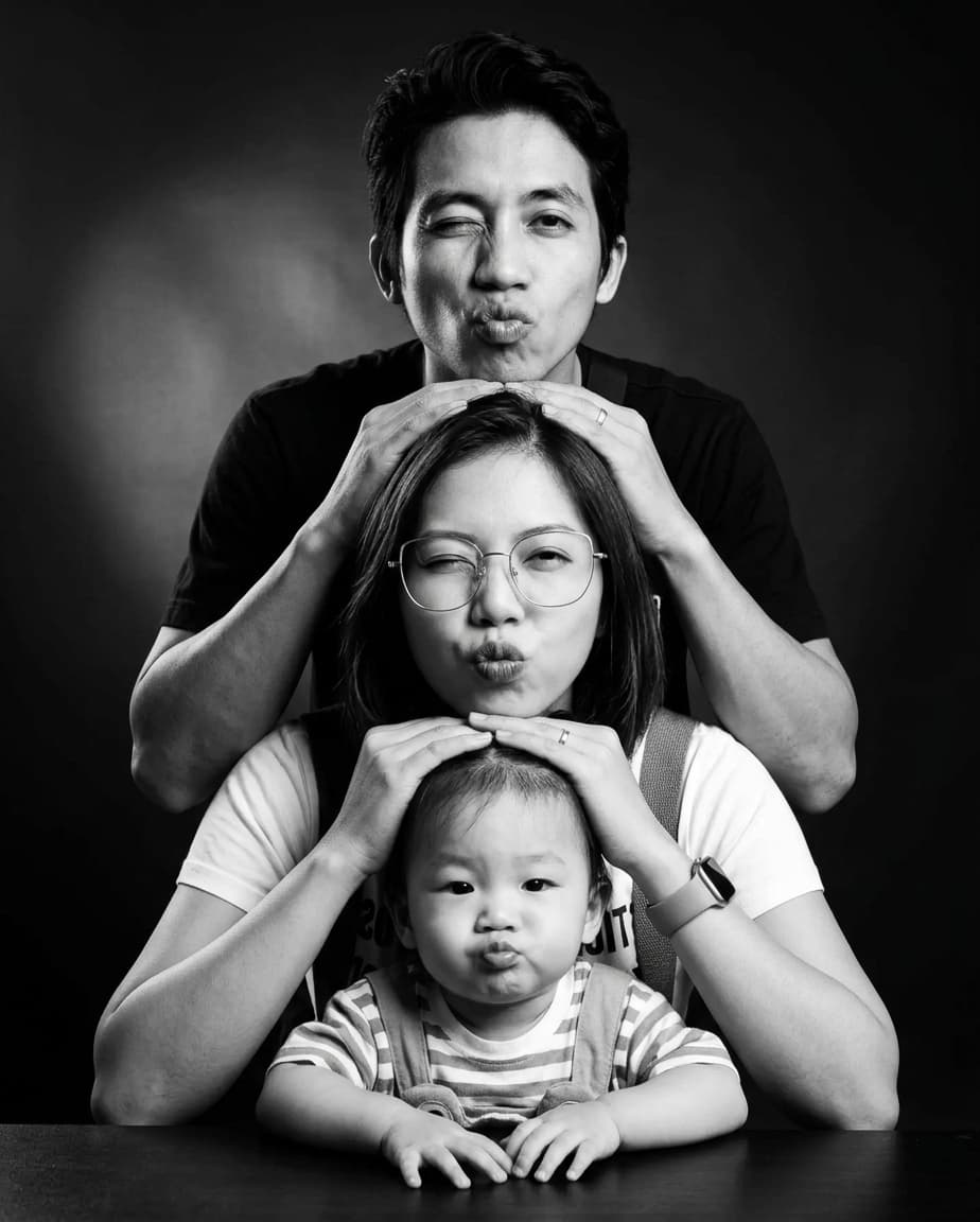 Family Portrait Stacked