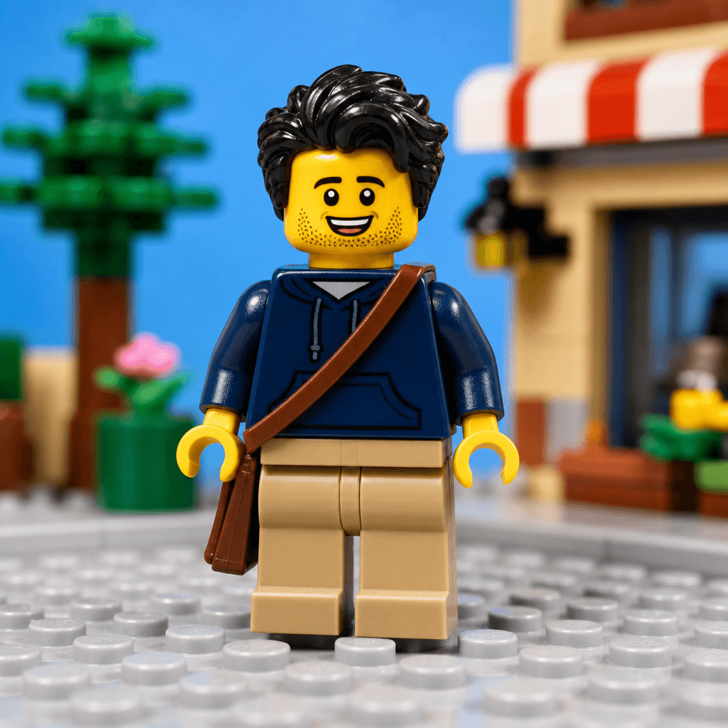 Cute LEGO Dog