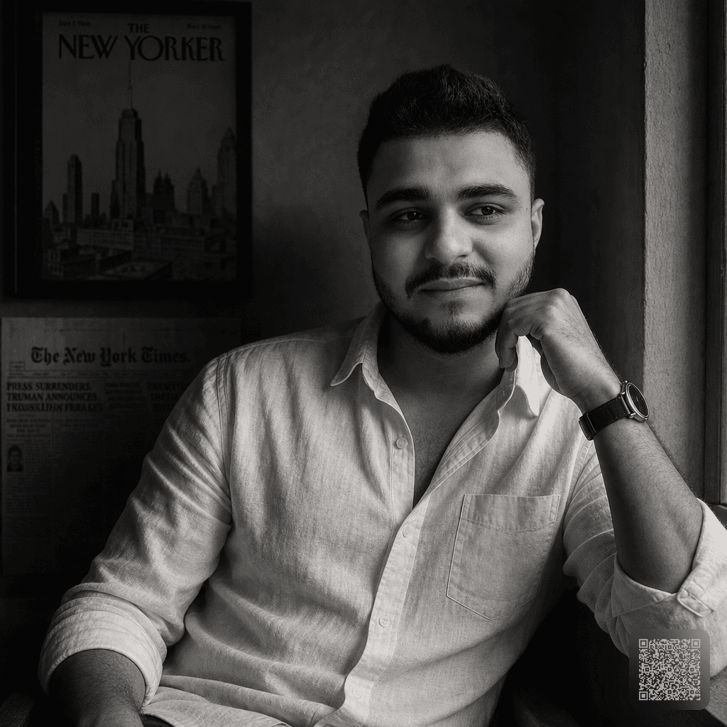 Cinematic Black & White Editorial Portrait (GPT)