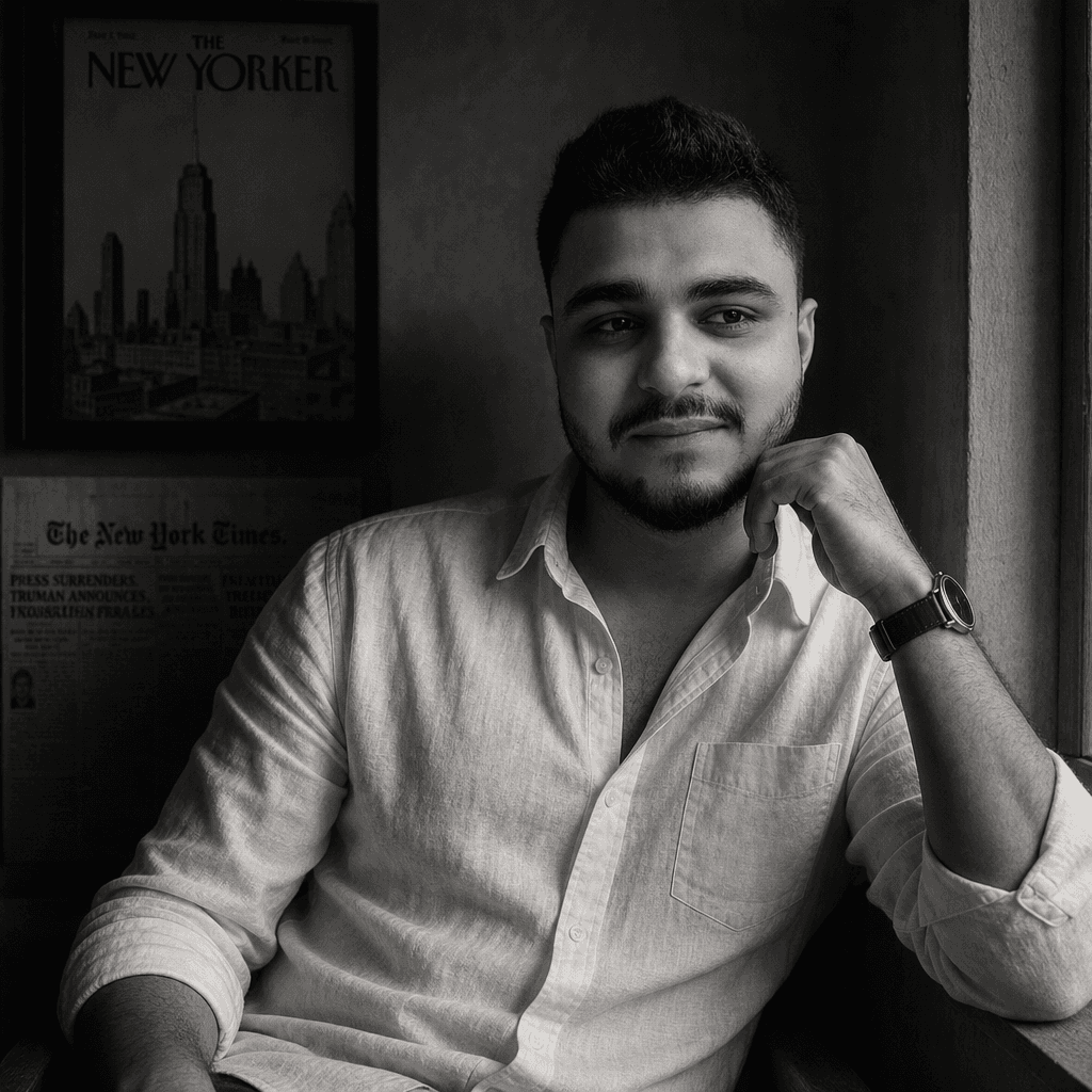Cinematic Black & White Editorial Portrait (GPT)