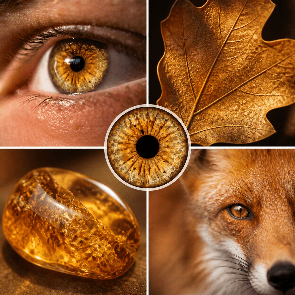 Eye Color Moodboard Collage
