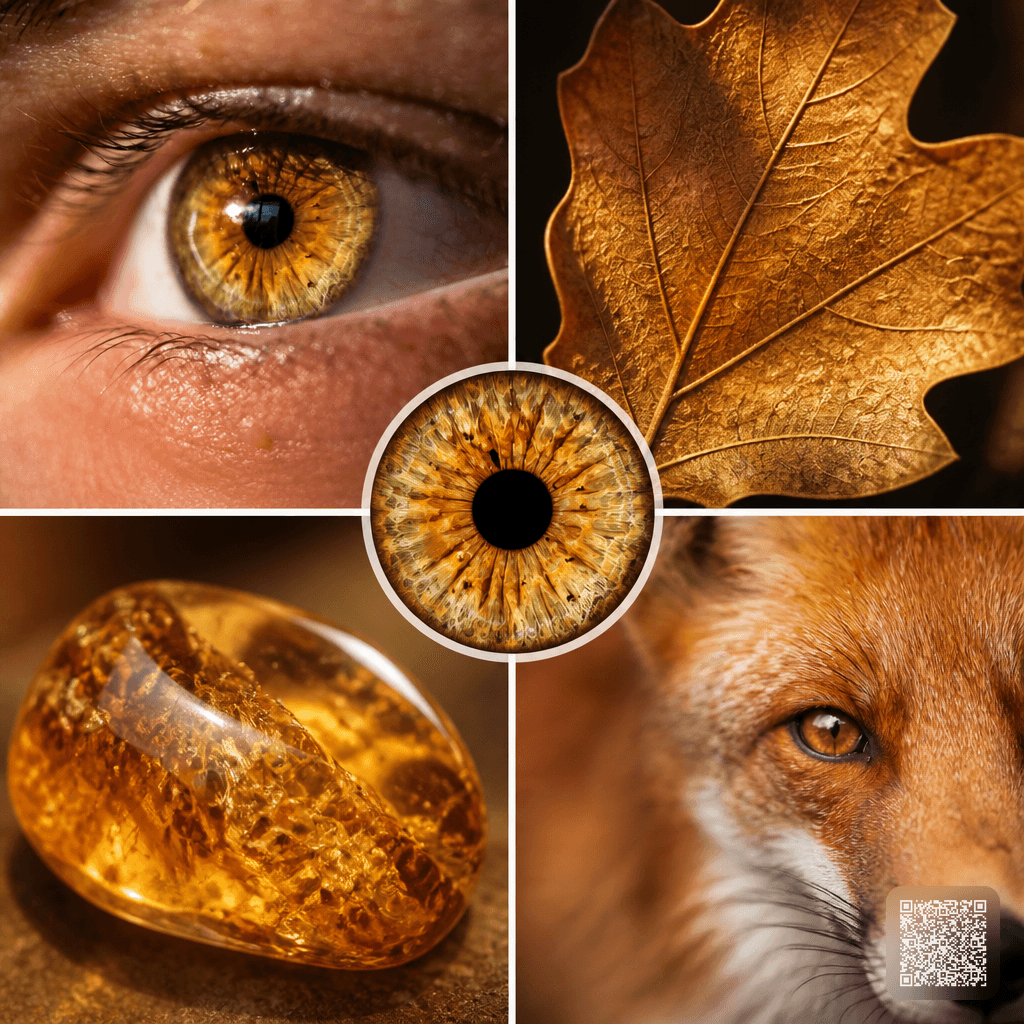 Eye Color Moodboard Collage
