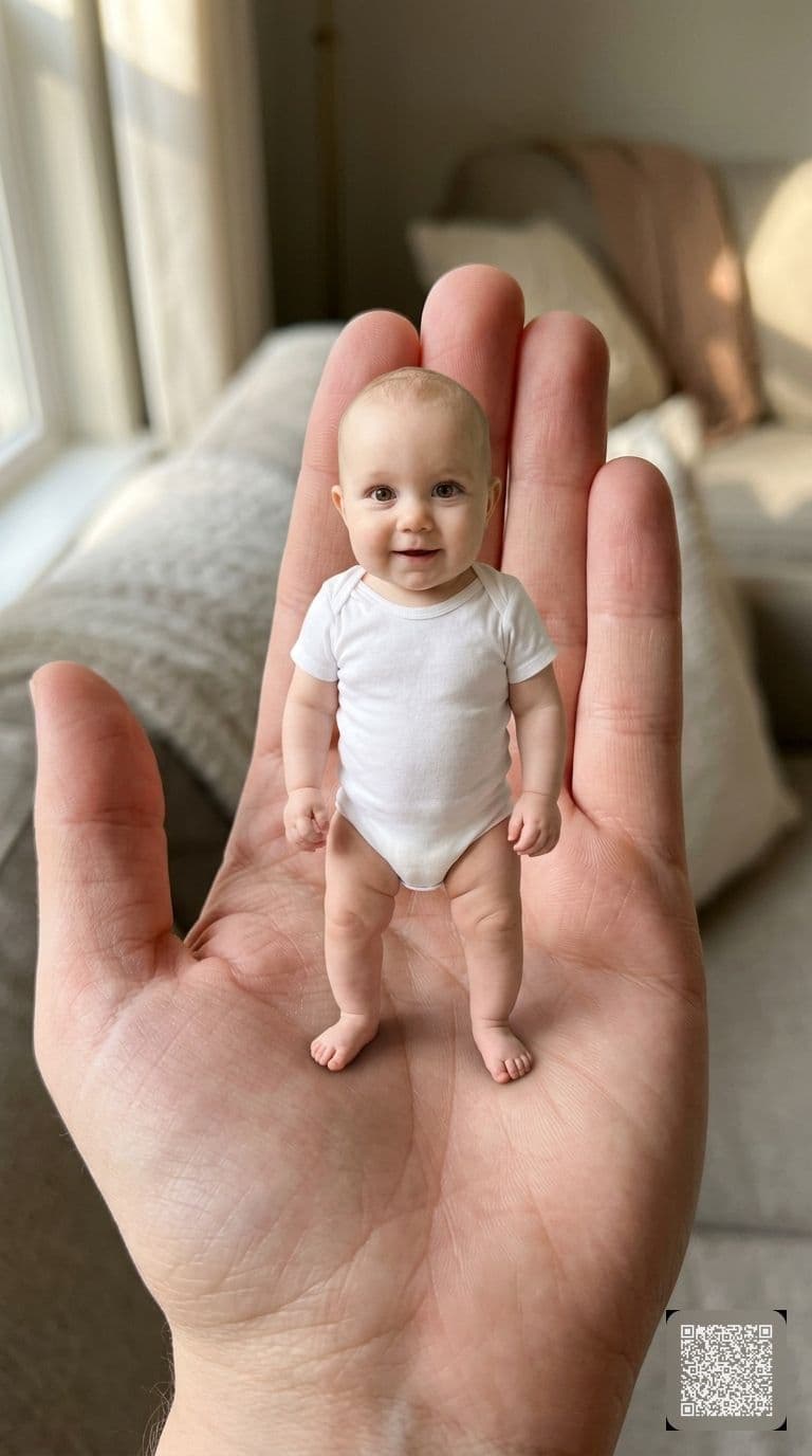 Pocket-Sized Baby on Your Palm