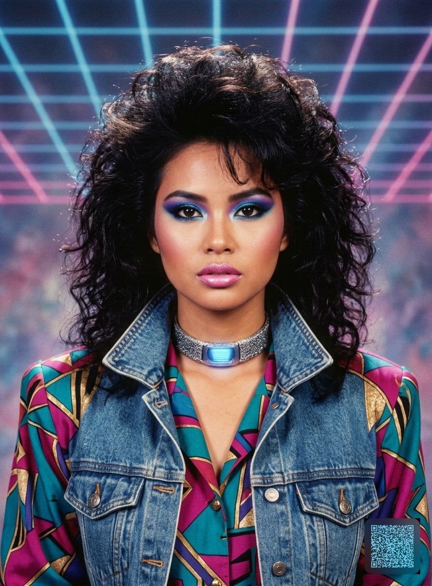 80s Glamour Portrait