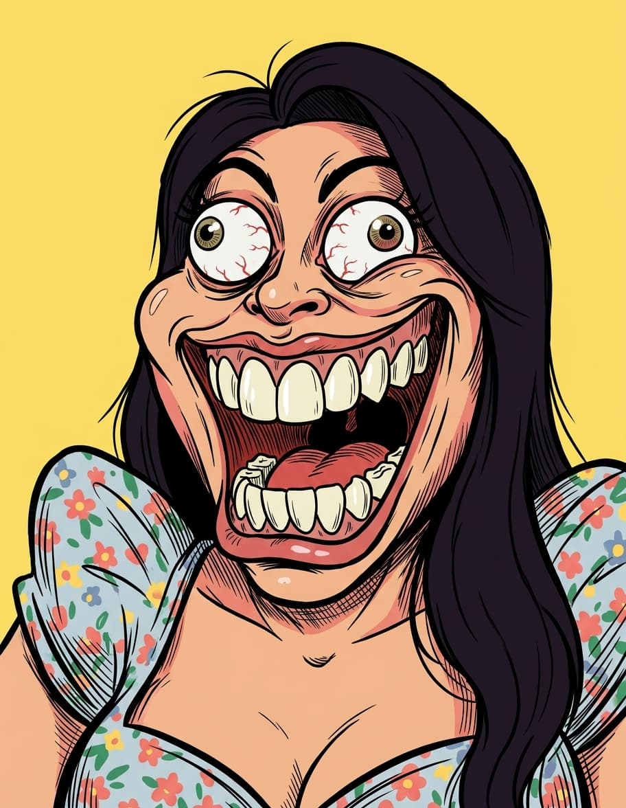 Grotesque 90s Cartoon
