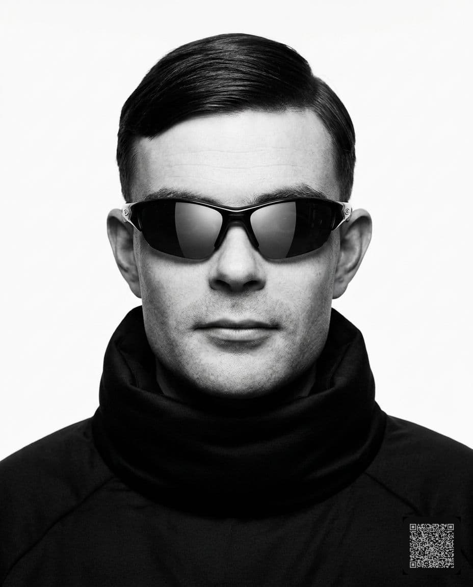 Avant-Garde Sportswear Portrait