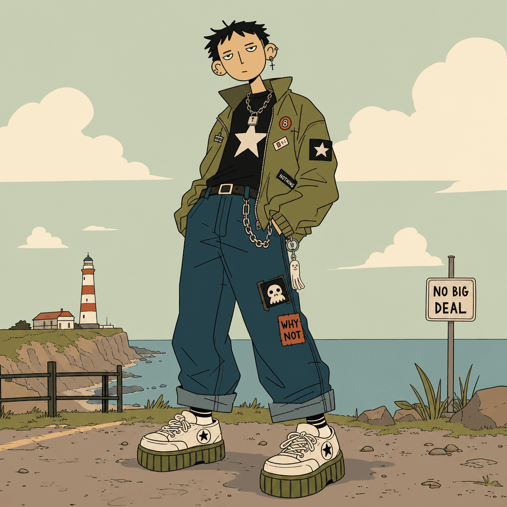 Fashion Naive Cartoon