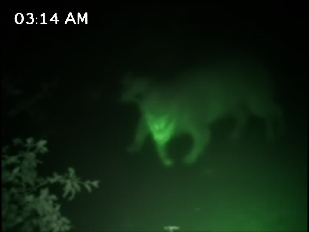 Backyard Cryptid — Night-Vision Trail Cam