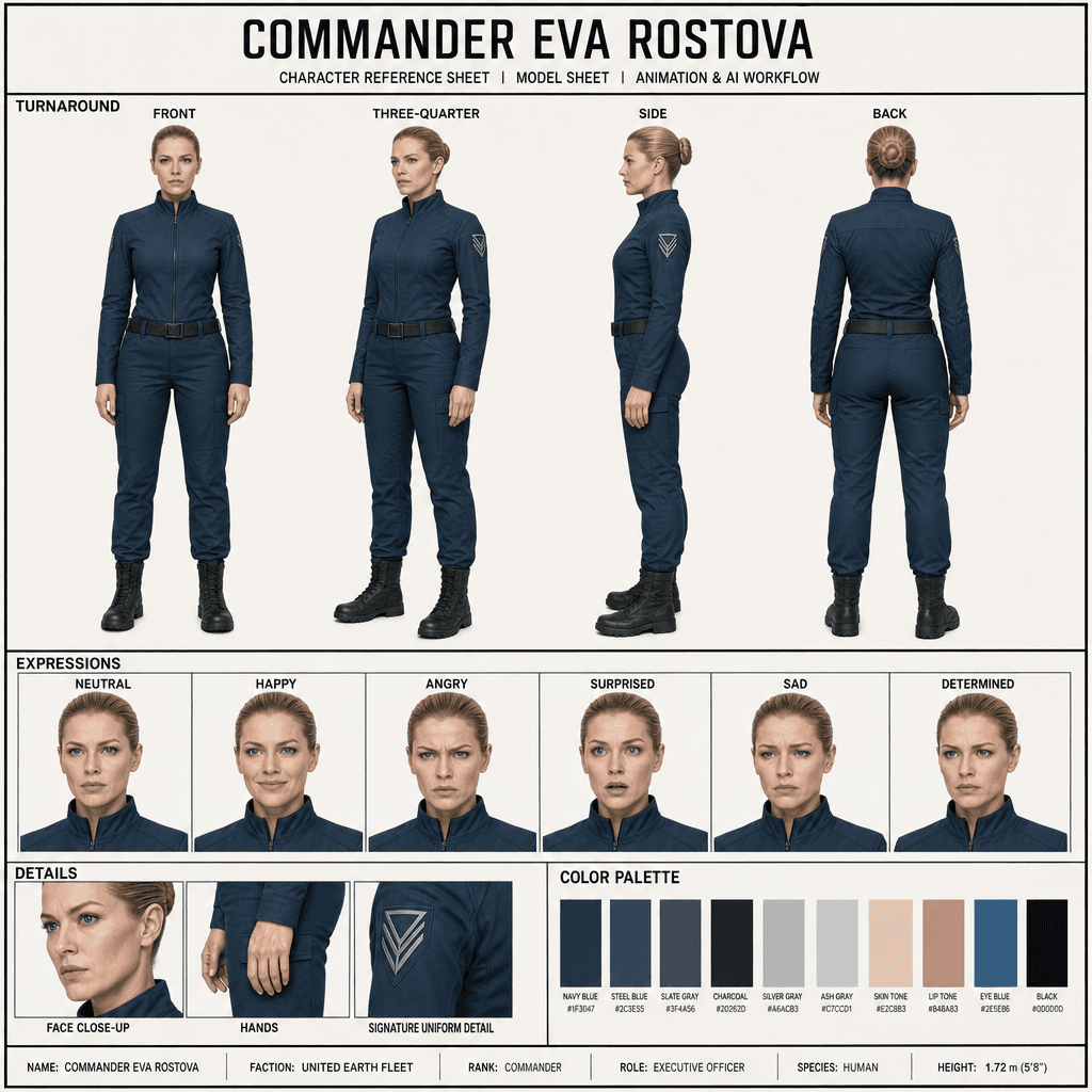AI Character Sheet Prompt