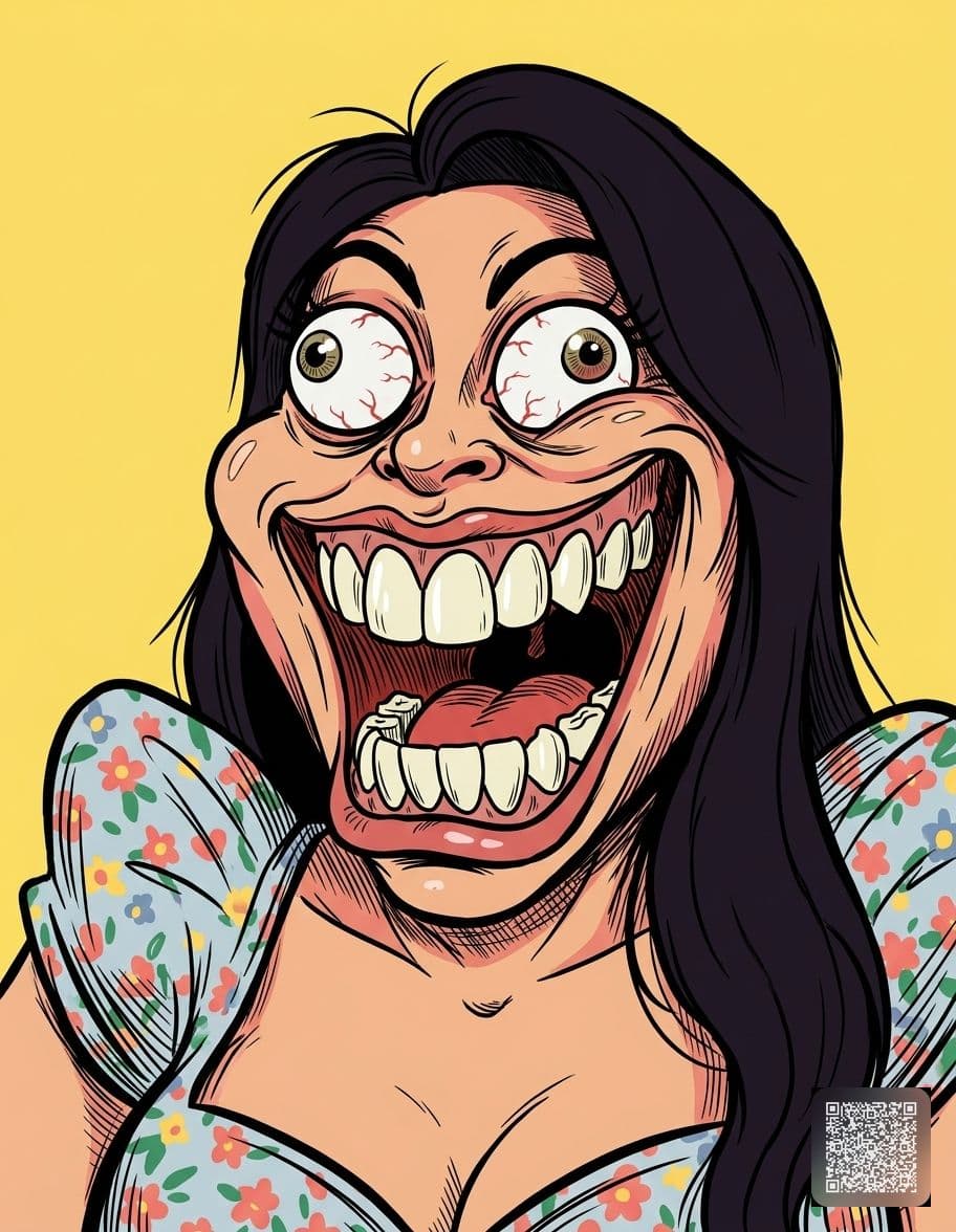 Grotesque 90s Cartoon