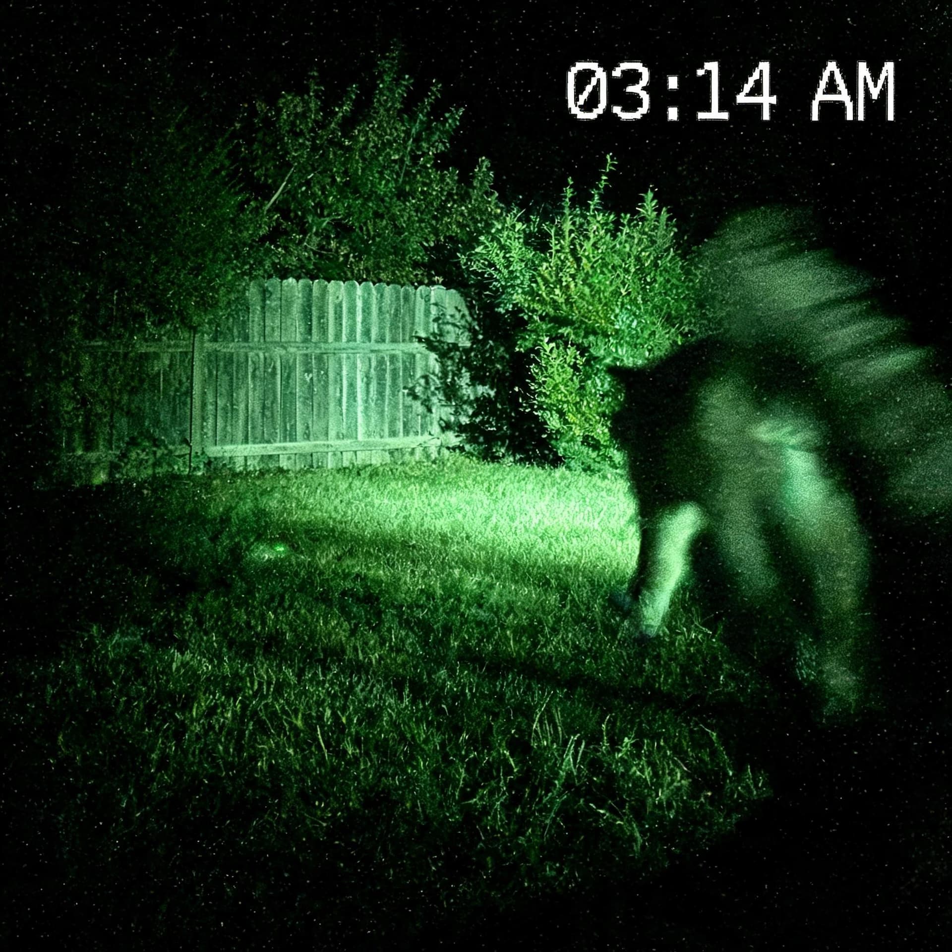 Backyard Cryptid — Night-Vision Trail Cam