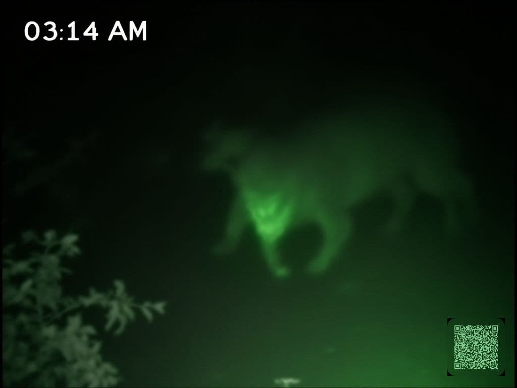 Backyard Cryptid — Night-Vision Trail Cam
