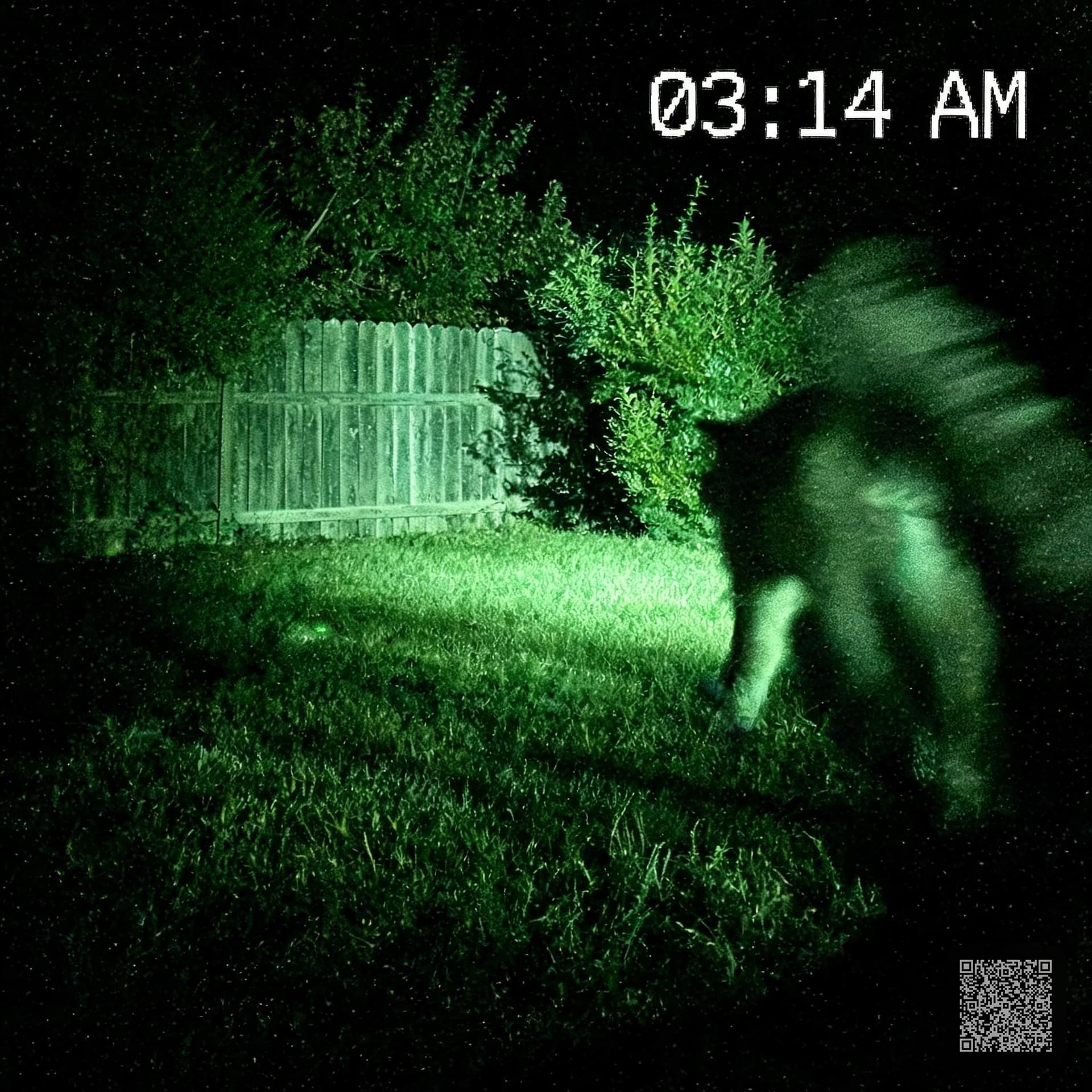 Backyard Cryptid — Night-Vision Trail Cam