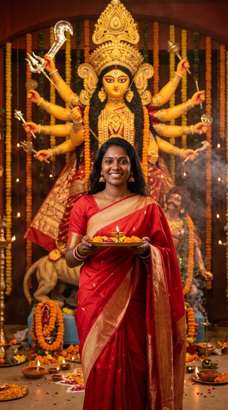 Navratri Maa Durga AI Photo Generator