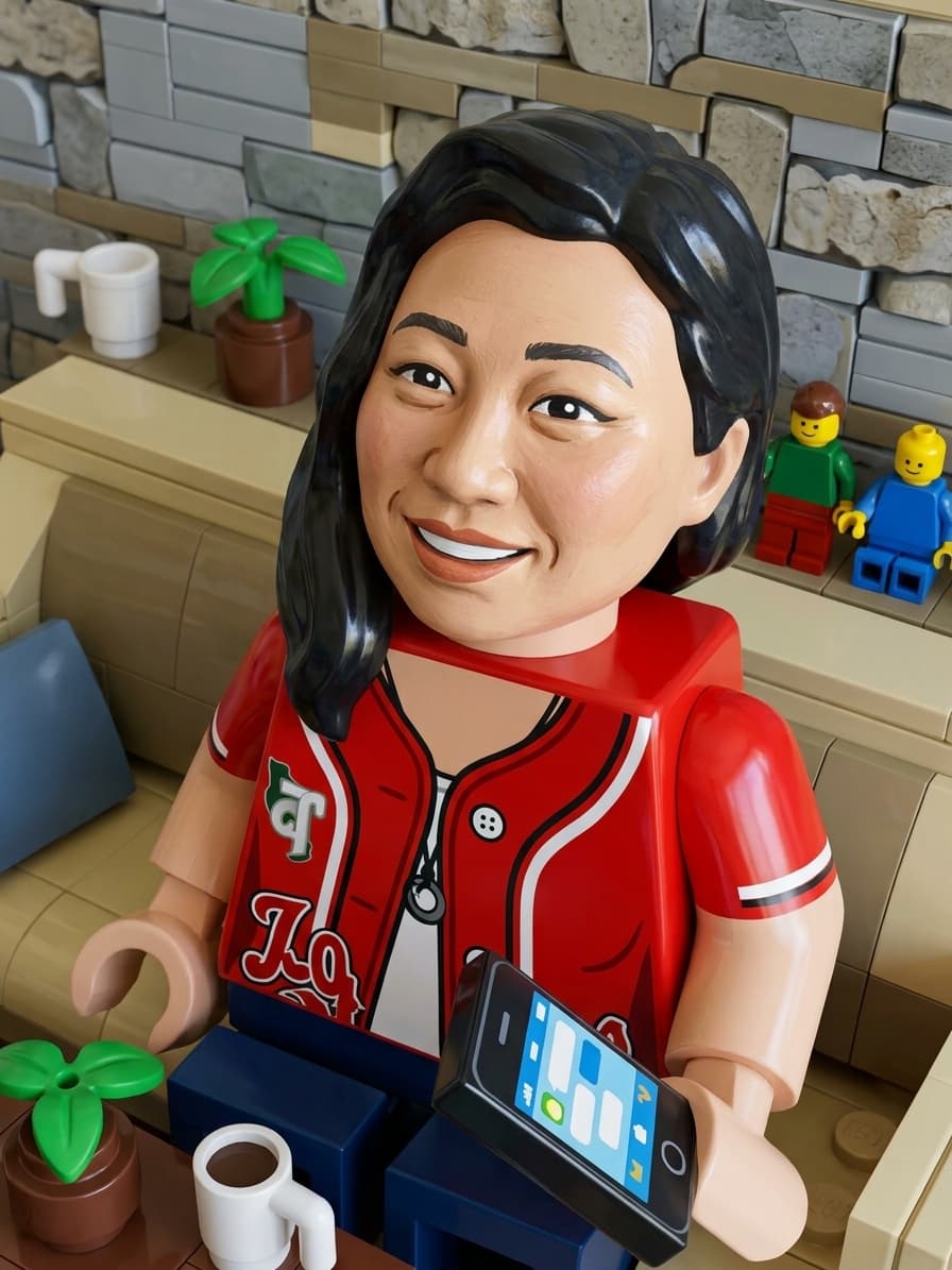 Turn photos into a LEGO scene