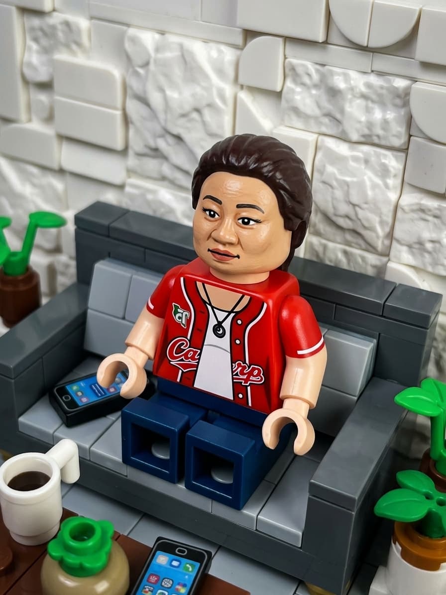 Turn photos into a LEGO scene