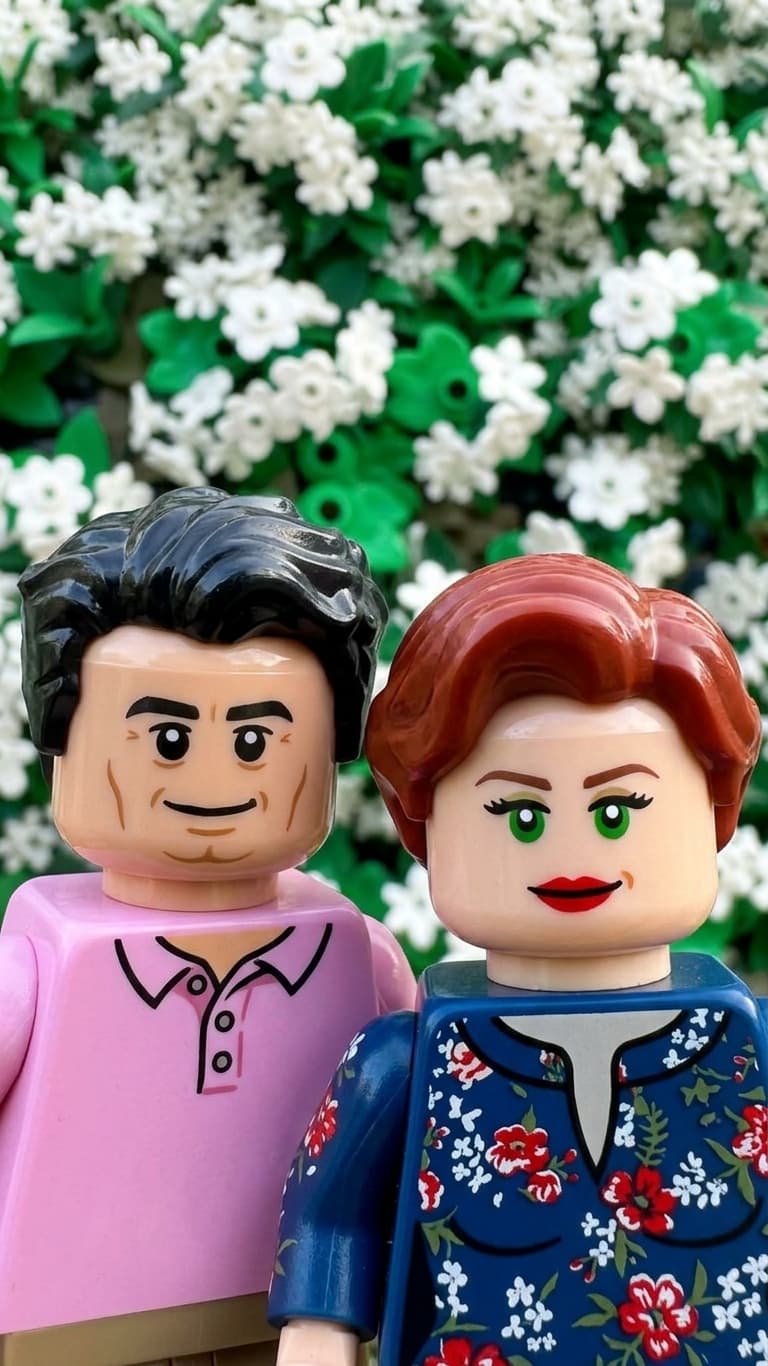 Turn photos into a LEGO scene