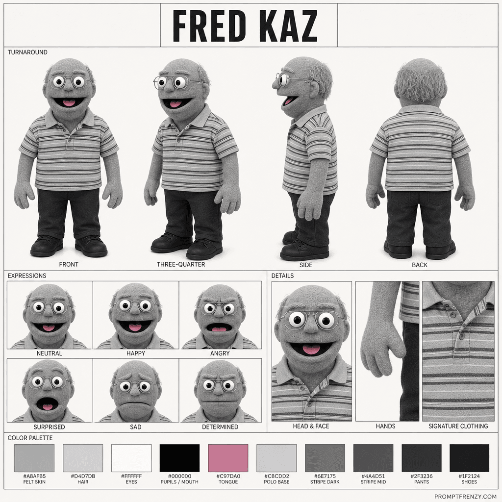 AI Character Sheet Prompt