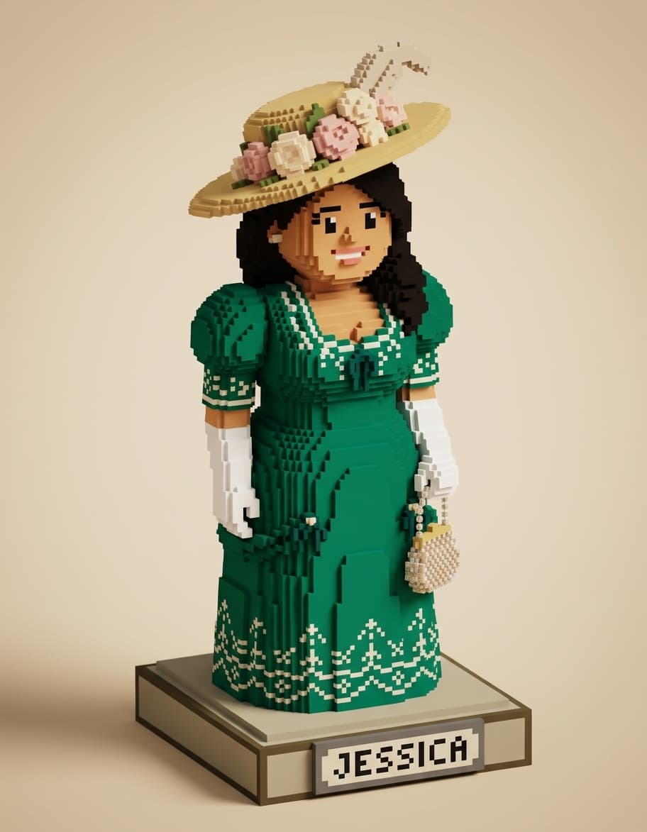 AI Voxel Figure Prompt