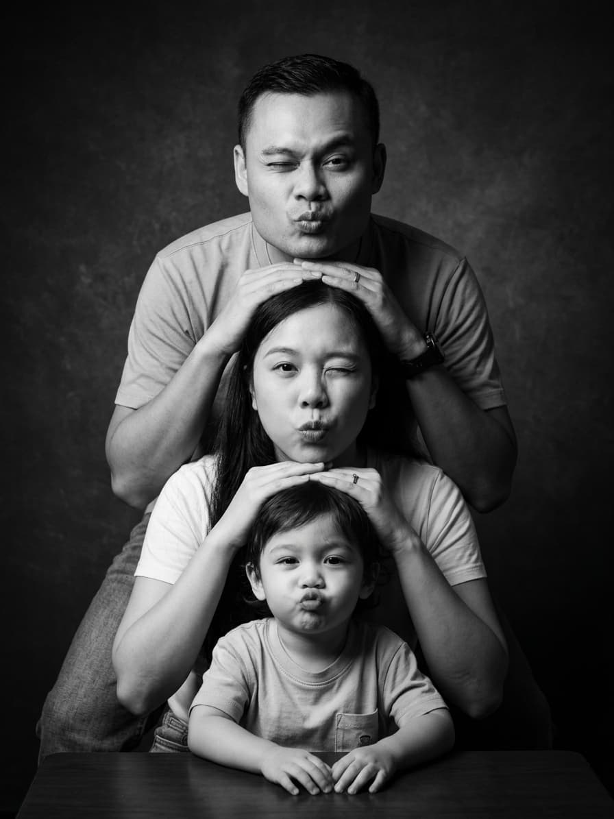 Family Portrait Stacked