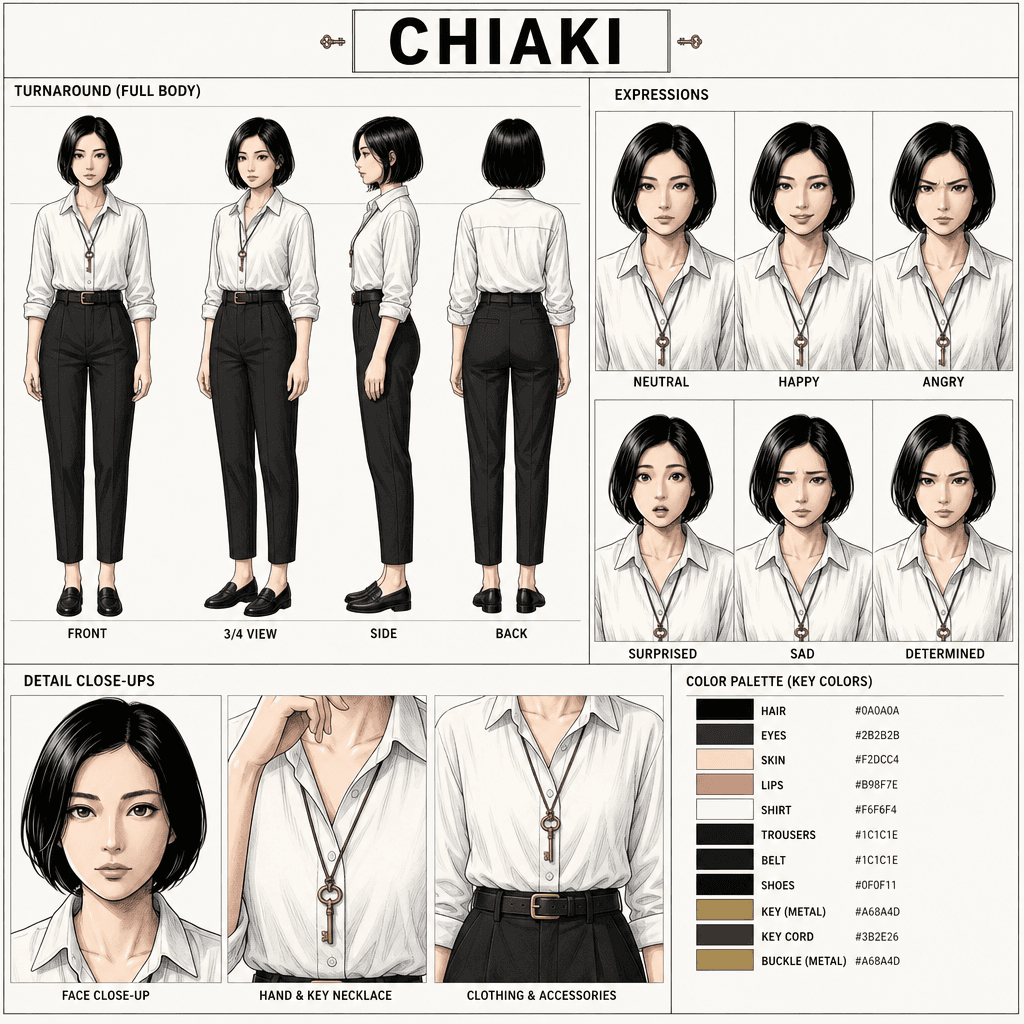 AI Character Sheet Prompt