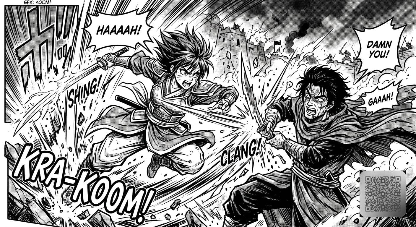 Manga Style Comic
