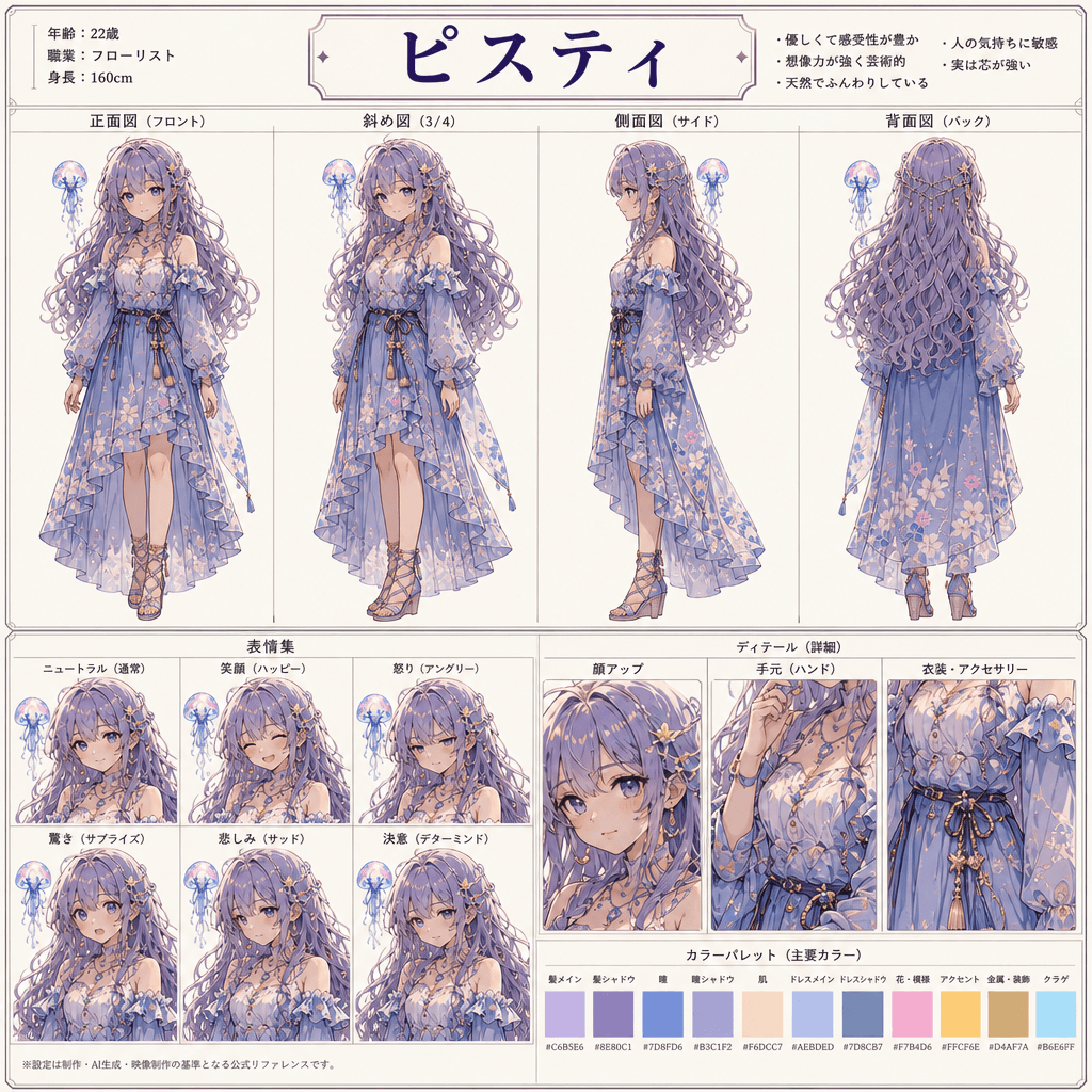AI Character Sheet Prompt