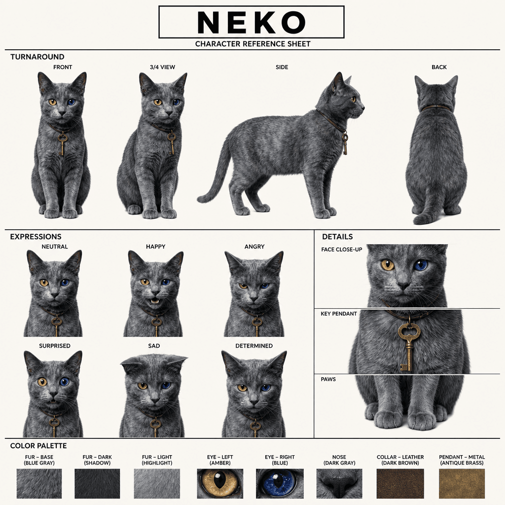 AI Character Sheet Prompt
