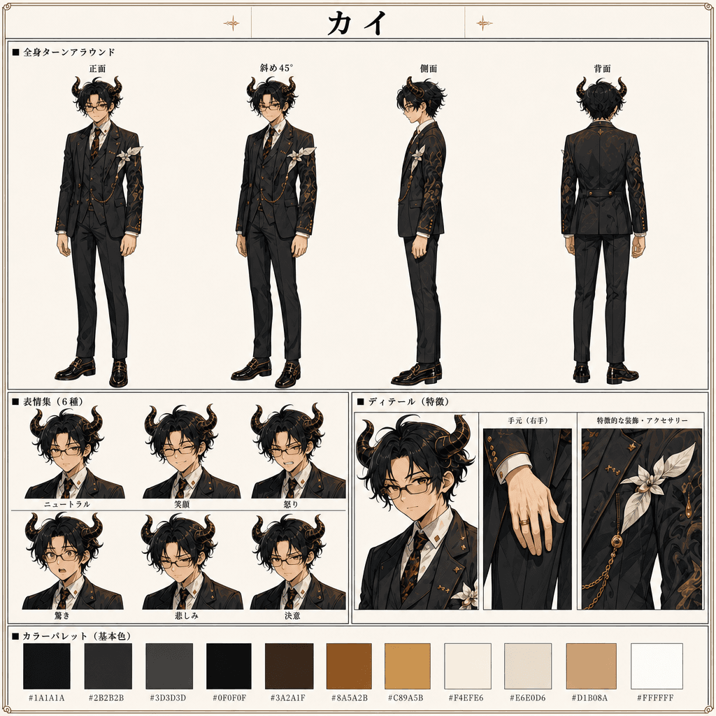 AI Character Sheet Prompt