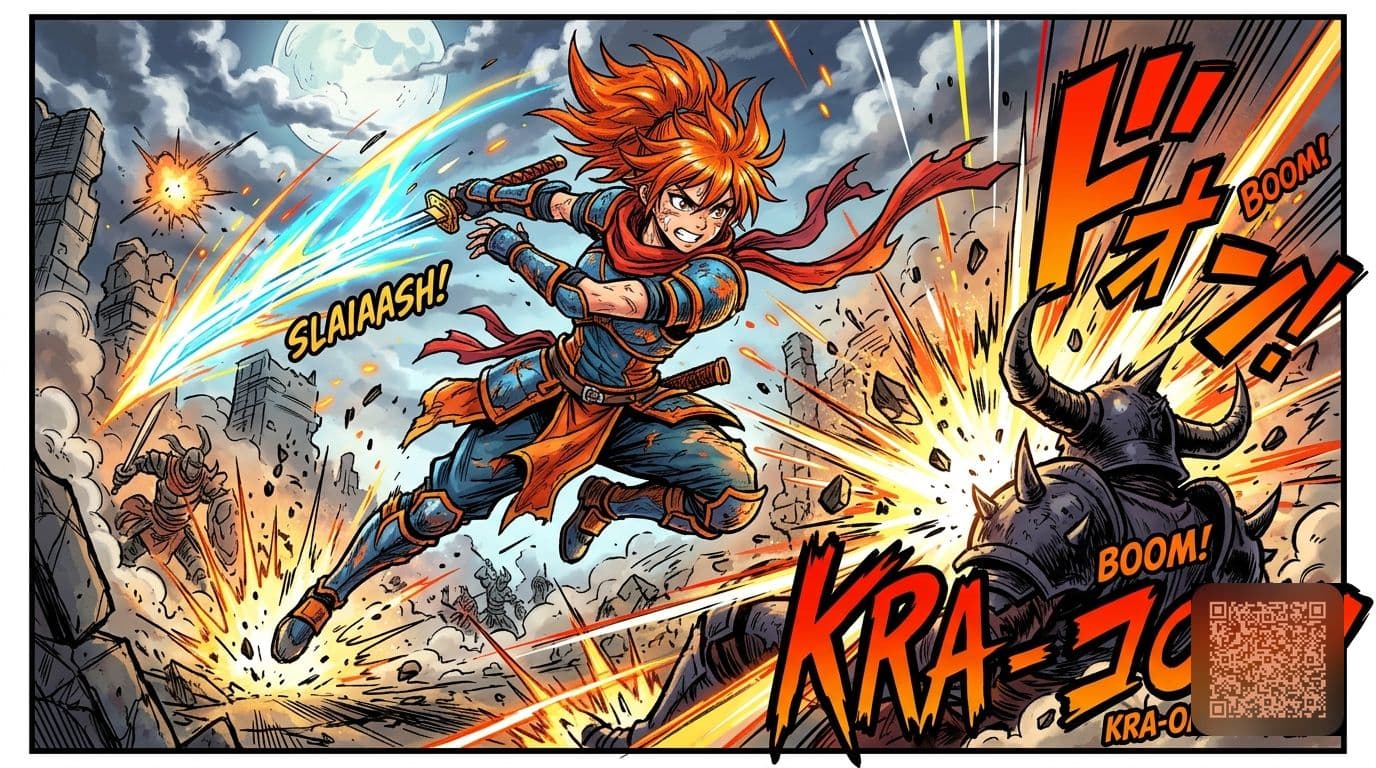 Color Manga Scene
