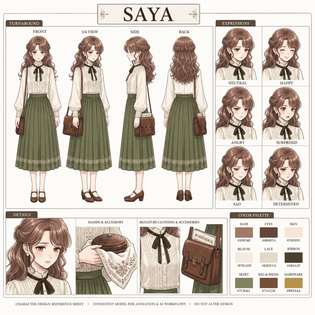 AI Character Sheet Prompt