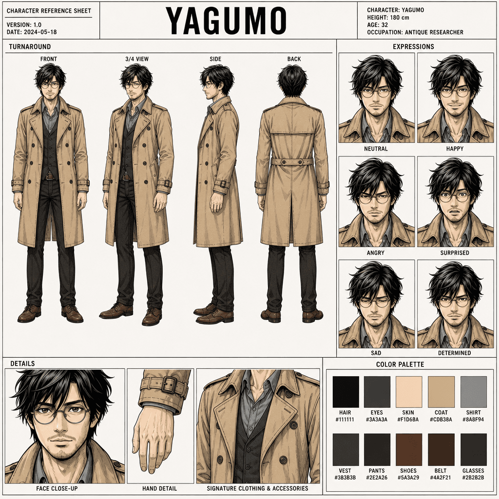 AI Character Sheet Prompt
